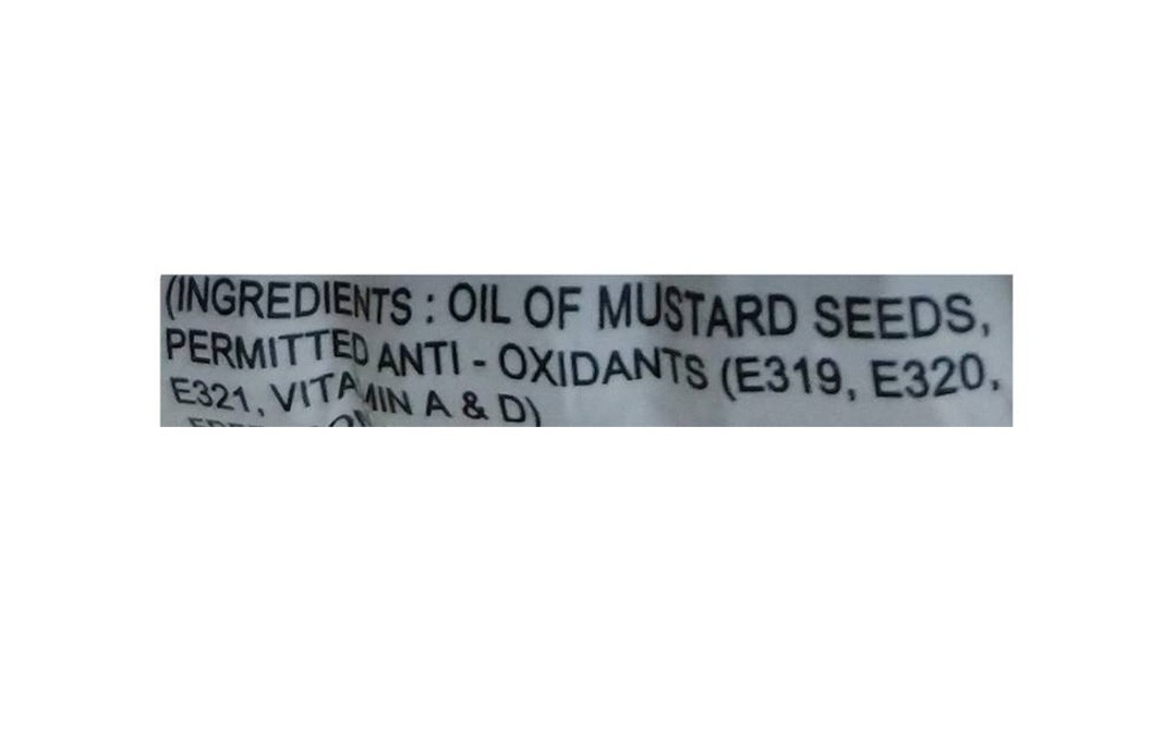 Oreal Kacchi Ghani Mustard Oil   Plastic Bottle  1 litre